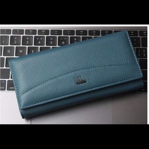 Blue wallet